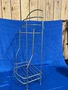Towel hanger and waste basket