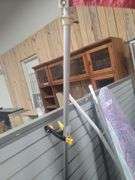 American flag and pole