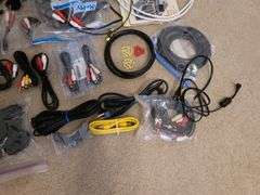 Stereo wiring and coaxial cables