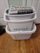 Basket and bins