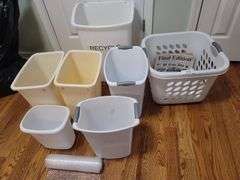 Basket and bins