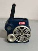 Ryobi flashlight, hand held vacuum, radio