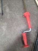 Lawn rake and auger