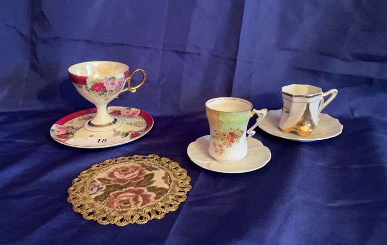 Teacups and saucers