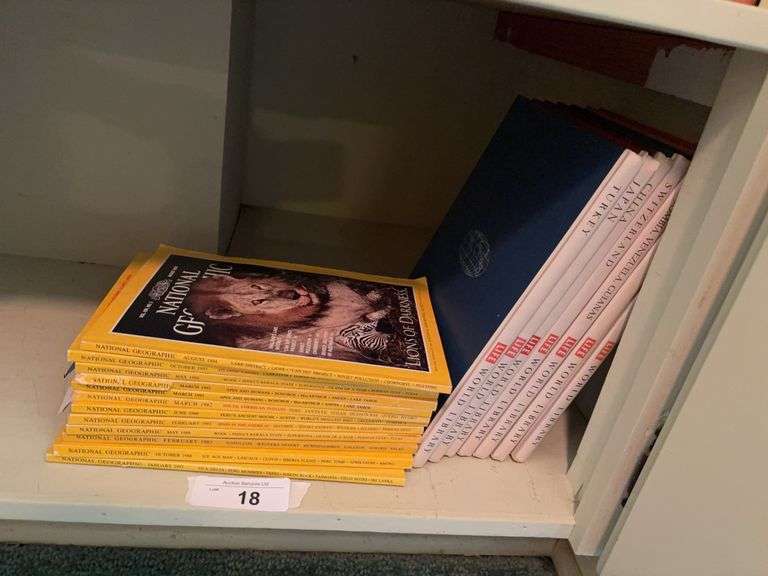 National geographic & World books