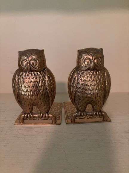 Owl book ends