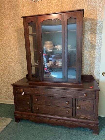Vintage china cabinet