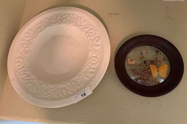 Serving platter & wall art