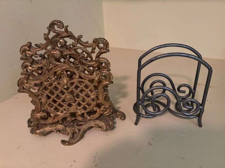 Letter holder & Napkin holders