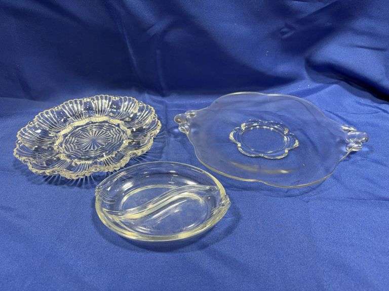 Glass servingware