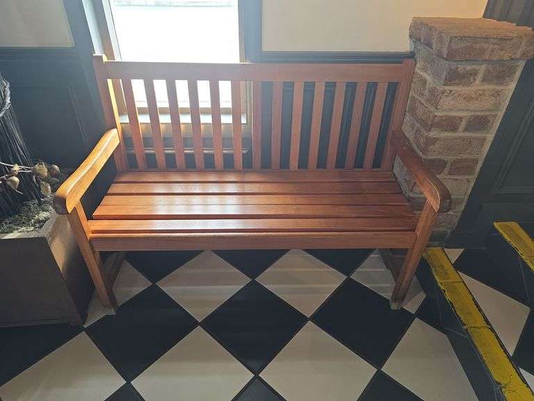 Wood Bench