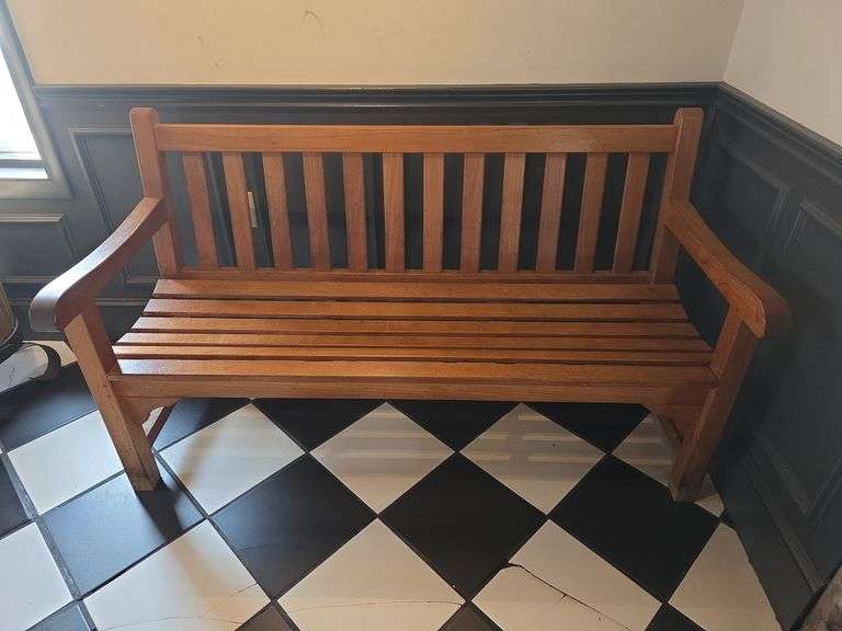 Wood Bench