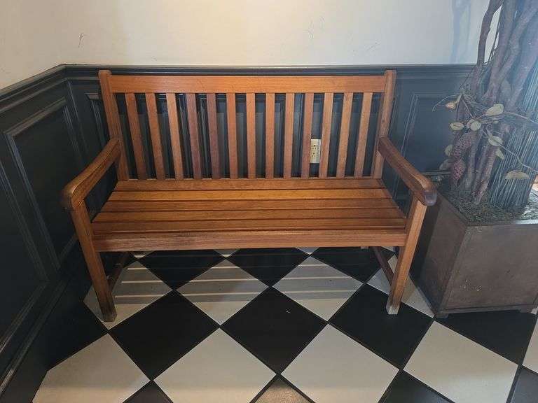 Wood Bench