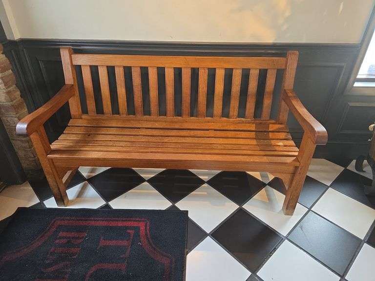 Wood Bench