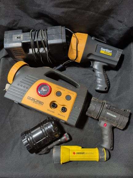Air Compressor & Flashlights