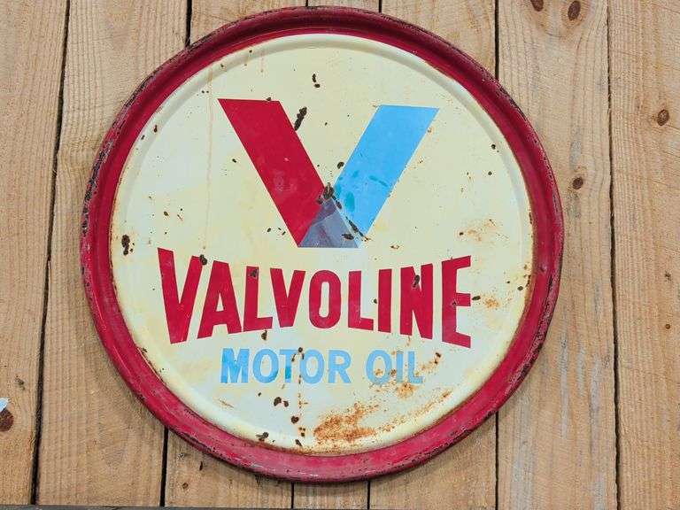 Valvoline Motor Oil logo Metal Sign
