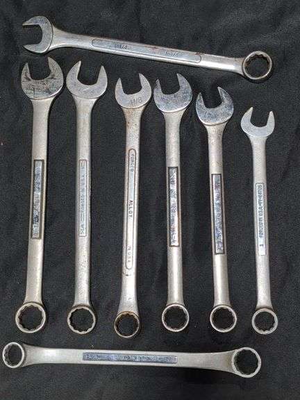 Craftsman SAE combination wrenches