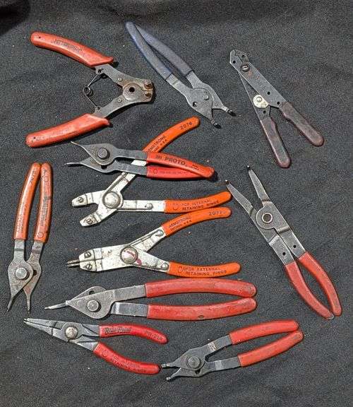 industrial snap ring pliers