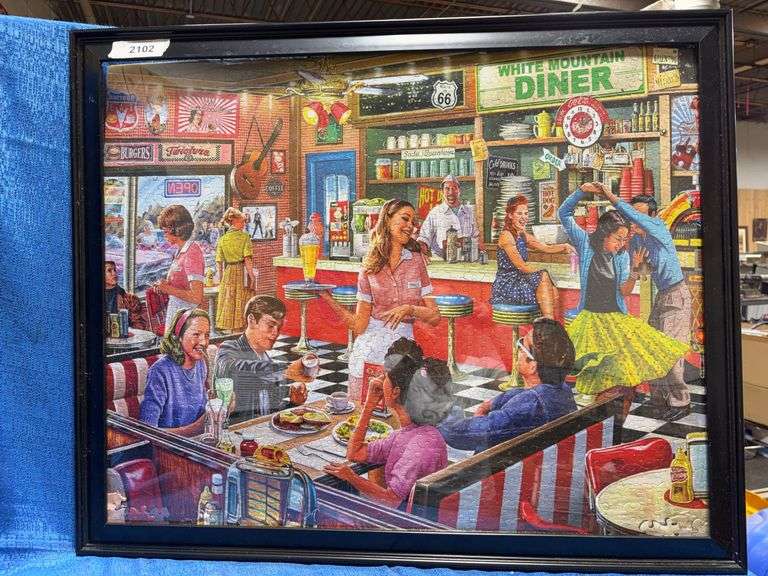 Framed puzzle