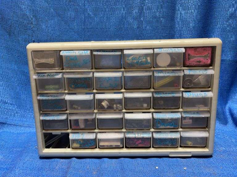 24-drawer small parts organizer