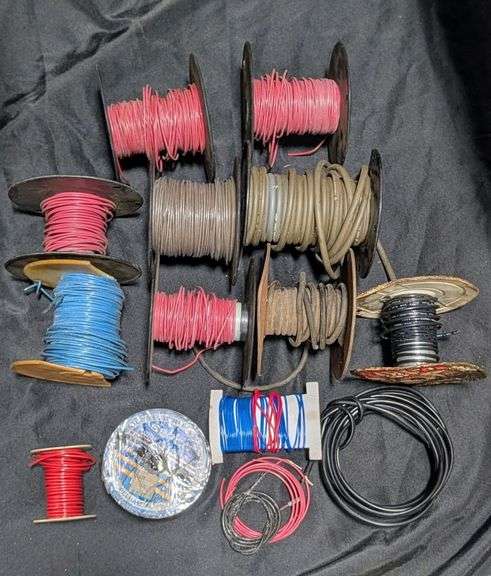 spools of electrical wiring
