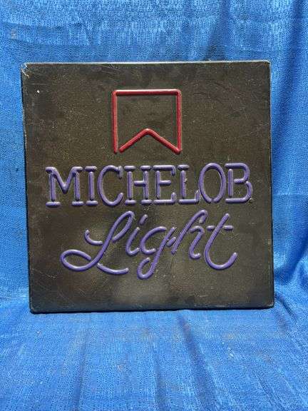 Michelob Light electric bar sign