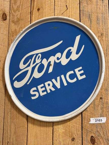 Ford Service circular sign