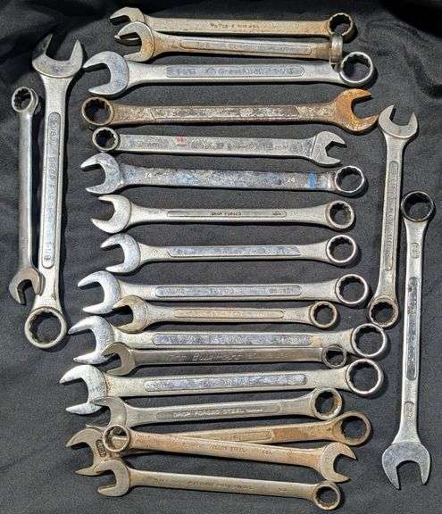 Craftsman and Bonney models mixed-brand combination wrenches