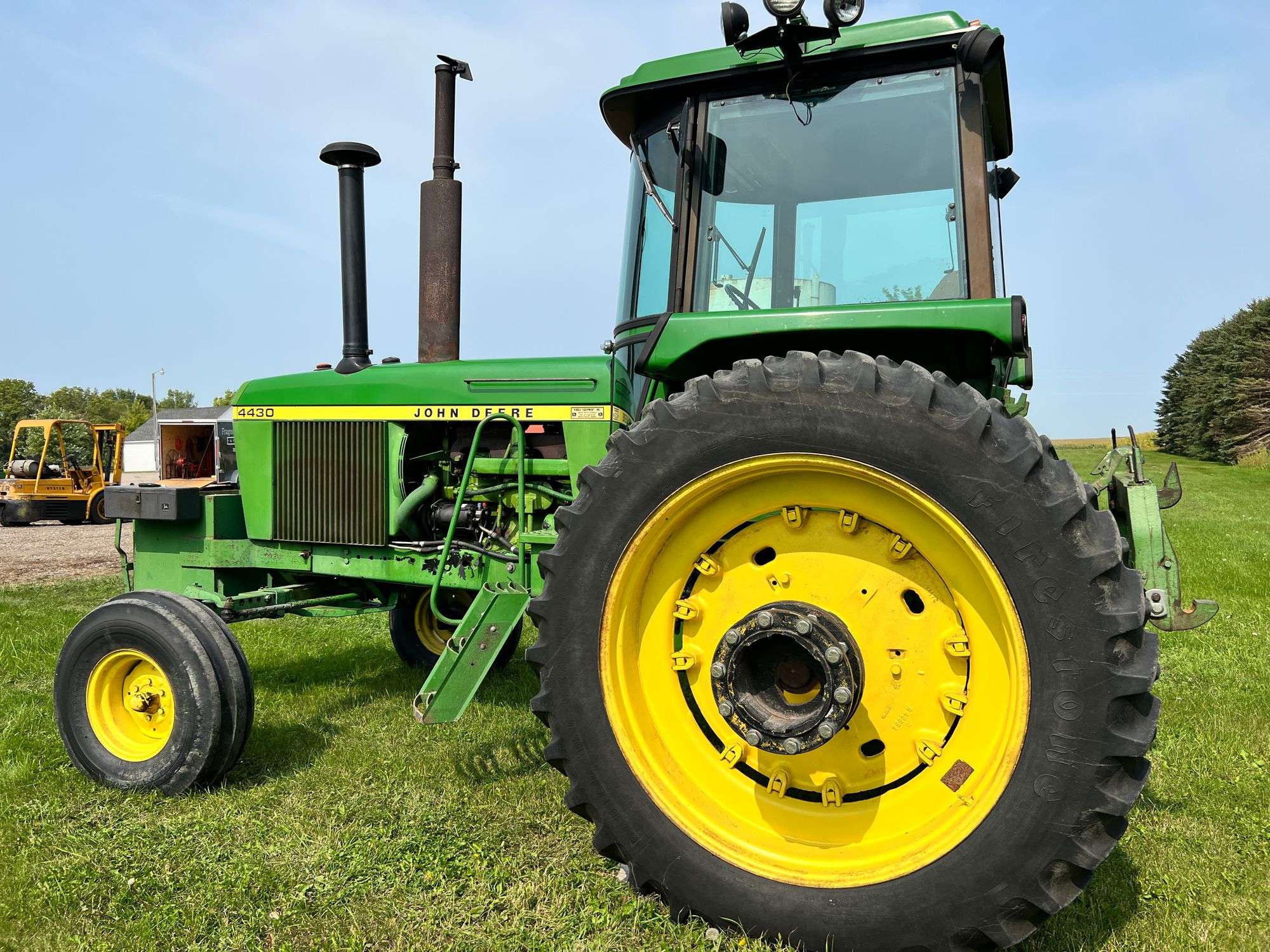 rota164　JD 1977 John Deere 4430 2wd Tractor, 9,118 Hours, Quad Range