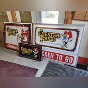 アメリカン看板 CHESTER FRIED Chicken To Goライト看板 Chester's Chicken Cruiser Diner - Visit Watertown SD