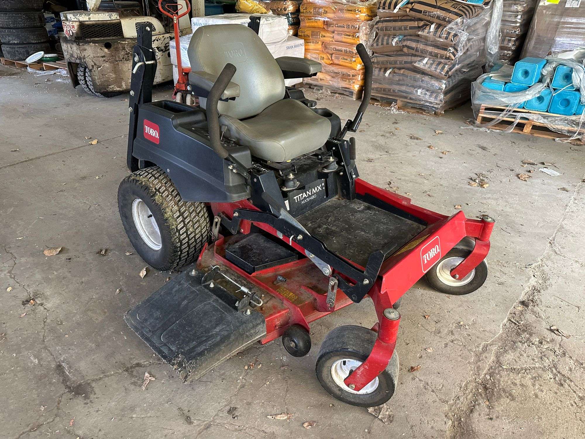 2012 Toro Titan MX5480 Zero Turn Lawn Mower, 283 Hours, New Hydro
