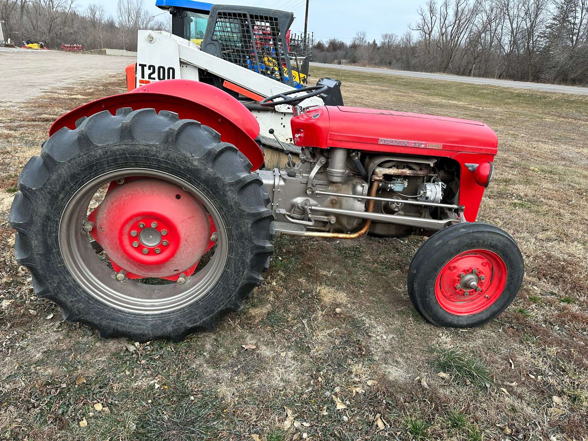 1959 Massey Ferguson Model 35 Special, 12.4x28 Rears, 5.50x16