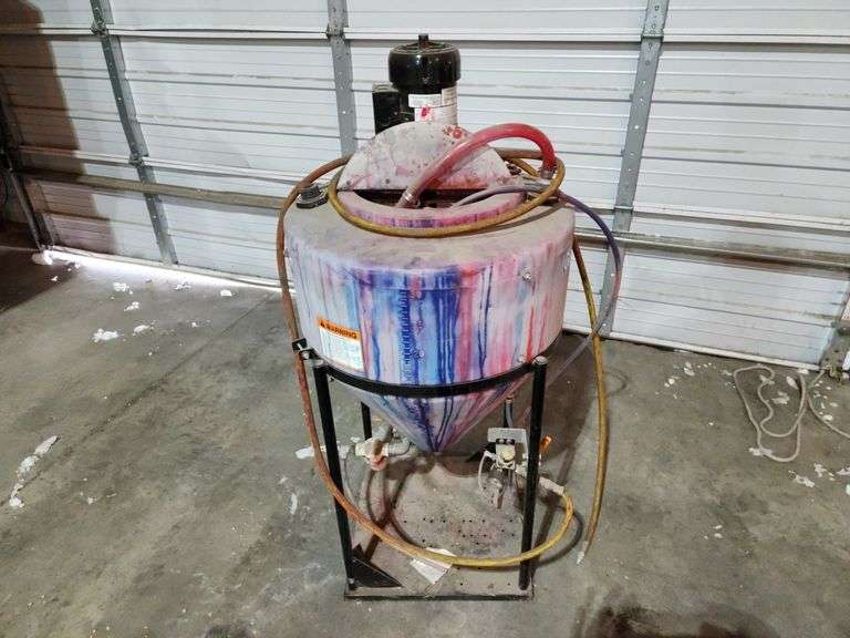 Gustafson Model SRW80001 Seed Treater, 800 Units Per Hour with 30