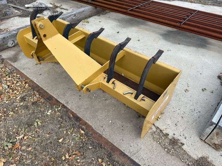 72” King Kutter 3pt Gravel Leveler with Replaceable Blade