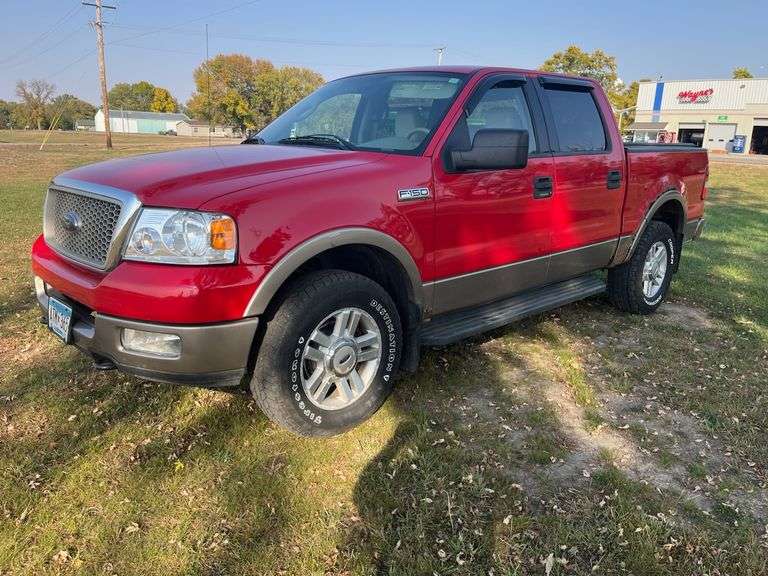 2004 Ford F-150 Lariet, 4x4, Per Seller: Very Good Mechanically, New Ford Engine Approx 20,000 Miles