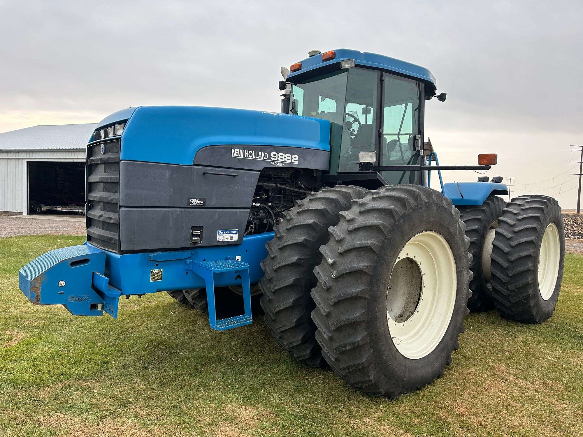 New Holland Versatile Model 9882 4wd Tractor, 5,488 Hours, 520