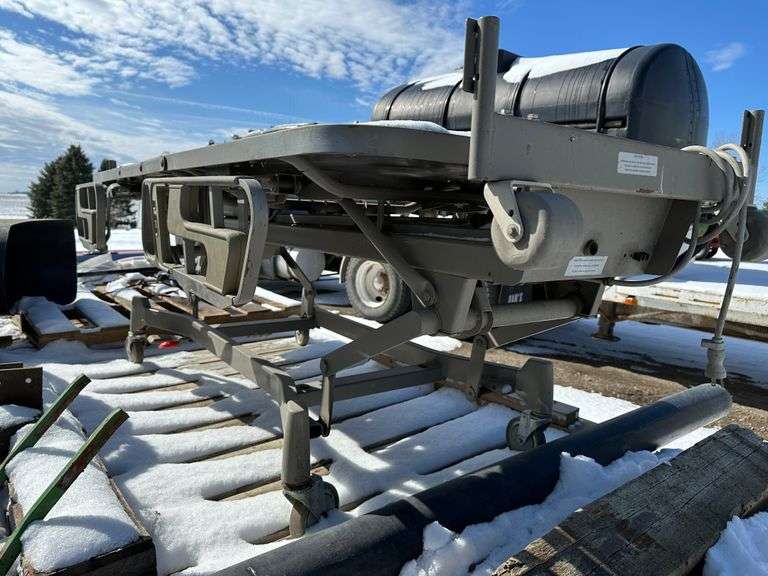 (2) Metal Hospital beds on Rollers, Were Used as a Bench, Buying Both
