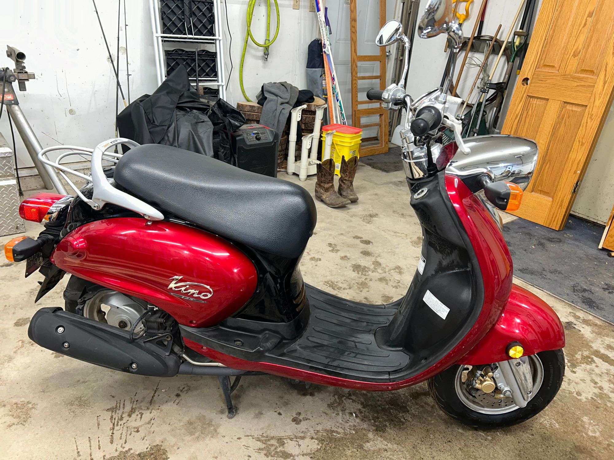 2004 Yamaha Vino 125 Scooter, Road Lights and Signals, Street