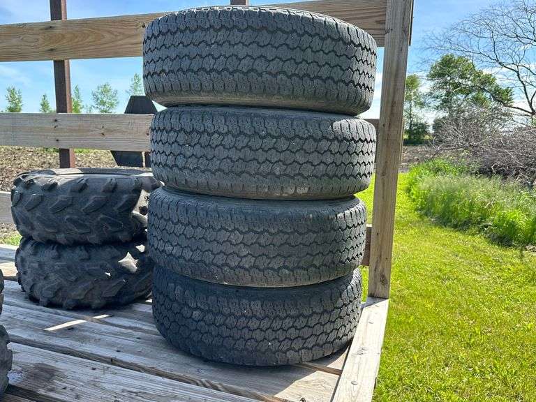 (4) 245/70R17 Tires and Rims off 2007 GMC ½ Ton Pickup, Buying All for ...