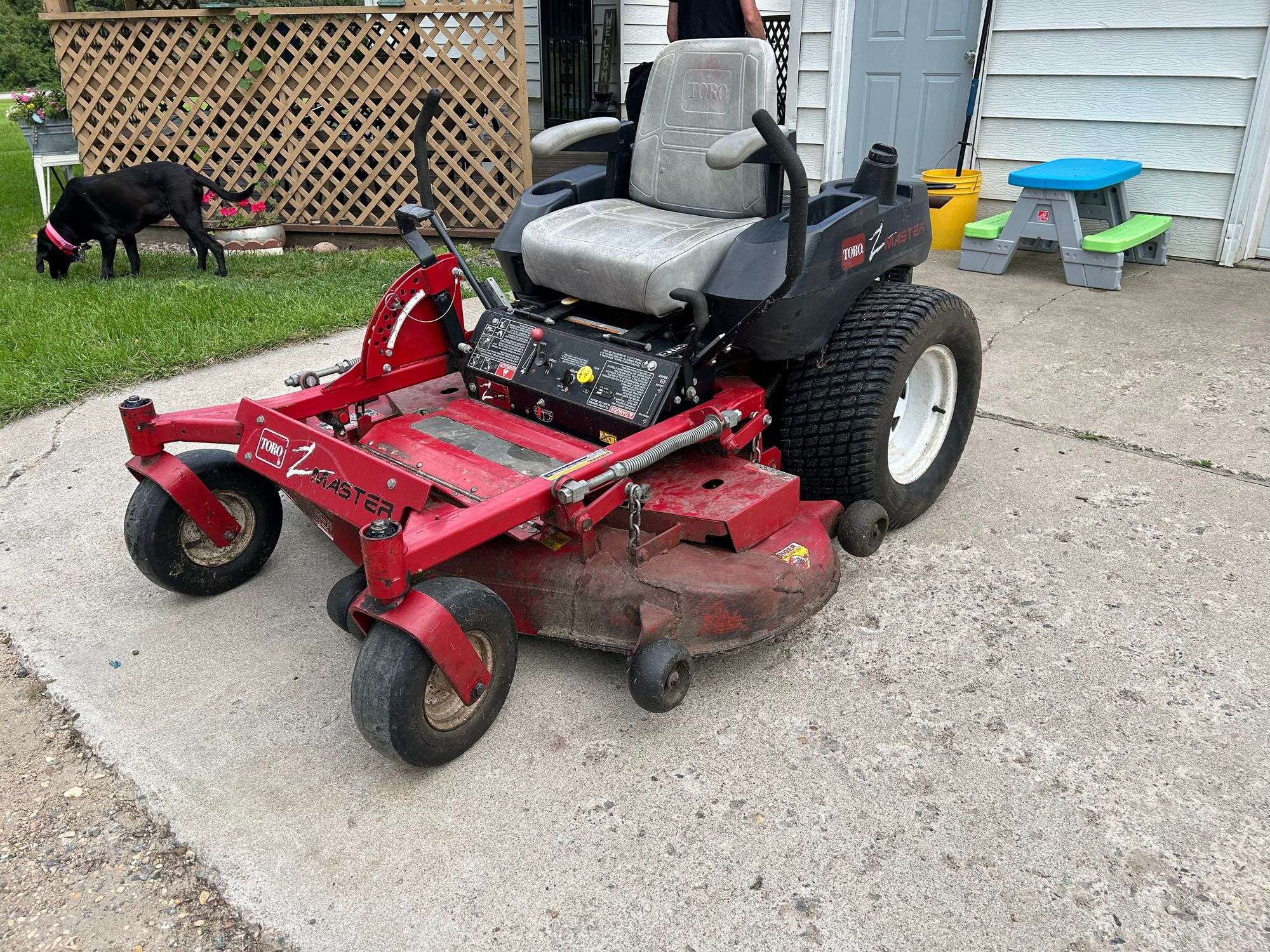 2002 Toro Z Master 153 Zero Turn Lawn Mower, 52” SFS Deck, with