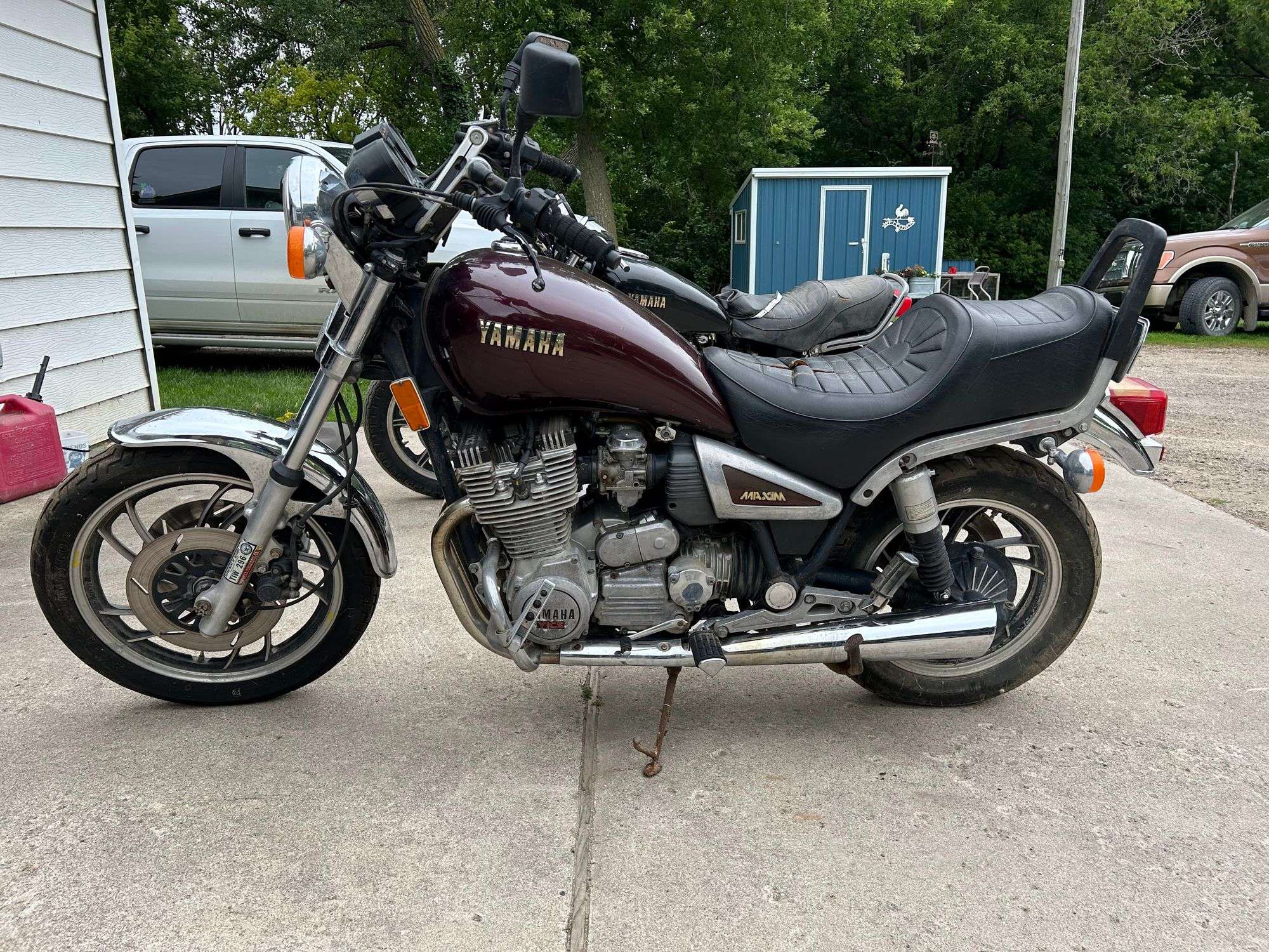 1982 Yamaha Maxim YICS 1100 Motorcycle, 16076 Miles, VIN