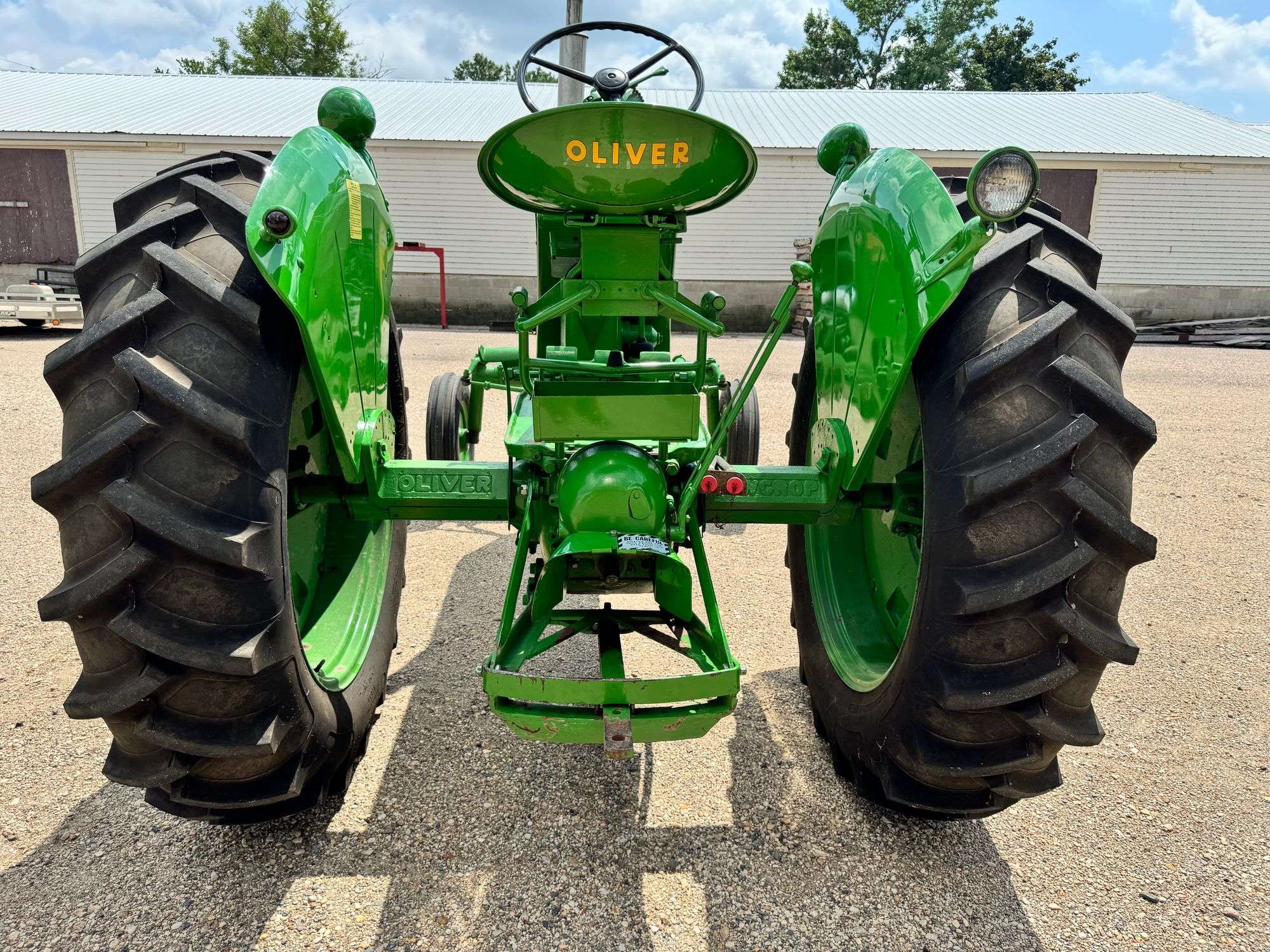 1955 Oliver Super 88 Diesel, 12Volt, 14.9-38 Rear, Wide Front