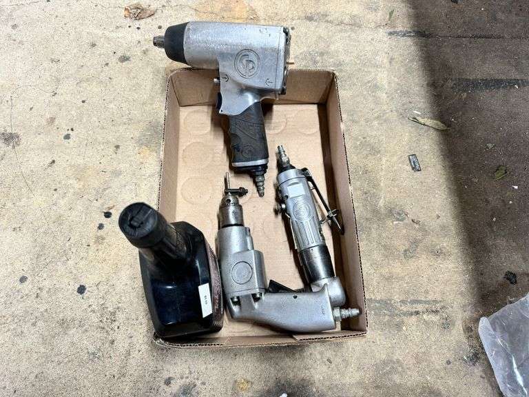 1/2" Air Impact, Air Drill, 90 Degree Air Drill, All Working Order