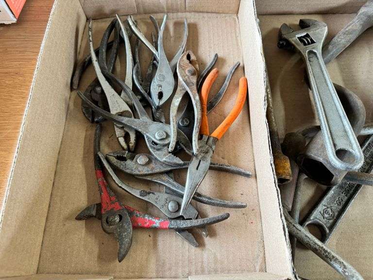 2 Boxes Misc Hand Tools