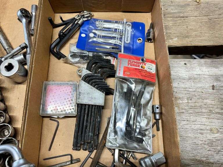 2 Boxes, Allen Keys, Misc Sockets and Extensions