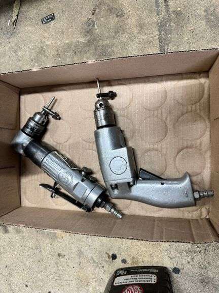 1/2" Air Impact, Air Drill, 90 Degree Air Drill, All Working Order