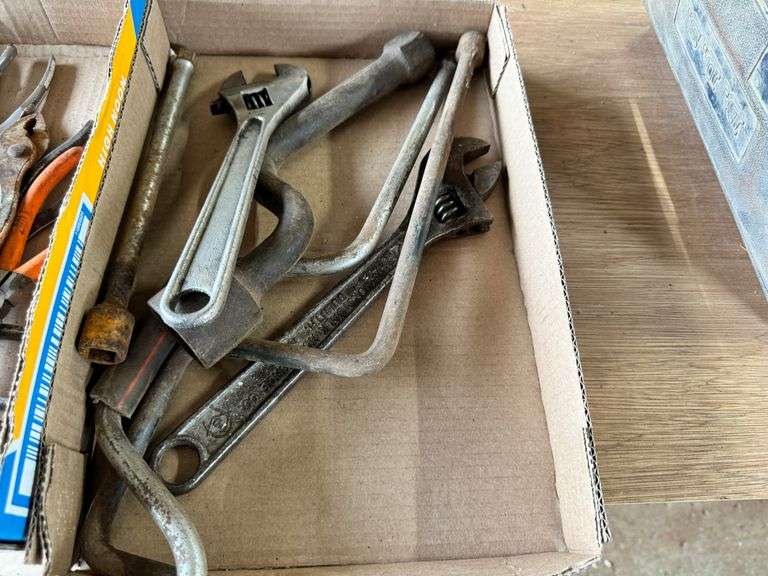2 Boxes Misc Hand Tools