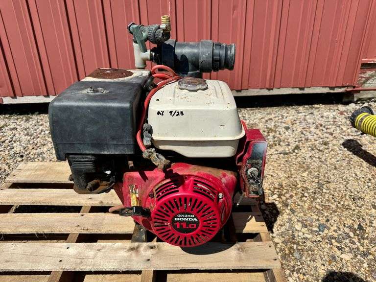Honda GX340 Engine with 3” Pump, Oil Changed and Field Ready Per Seller