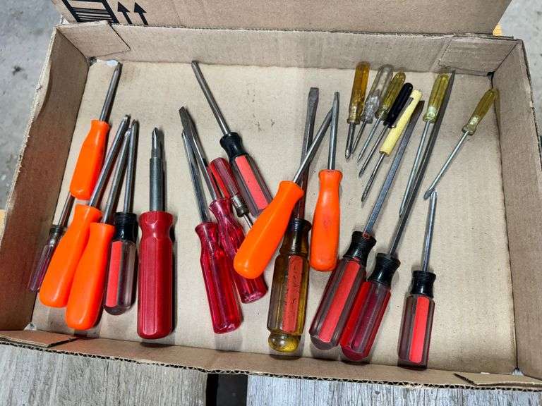2 Boxes, Screw Drivers