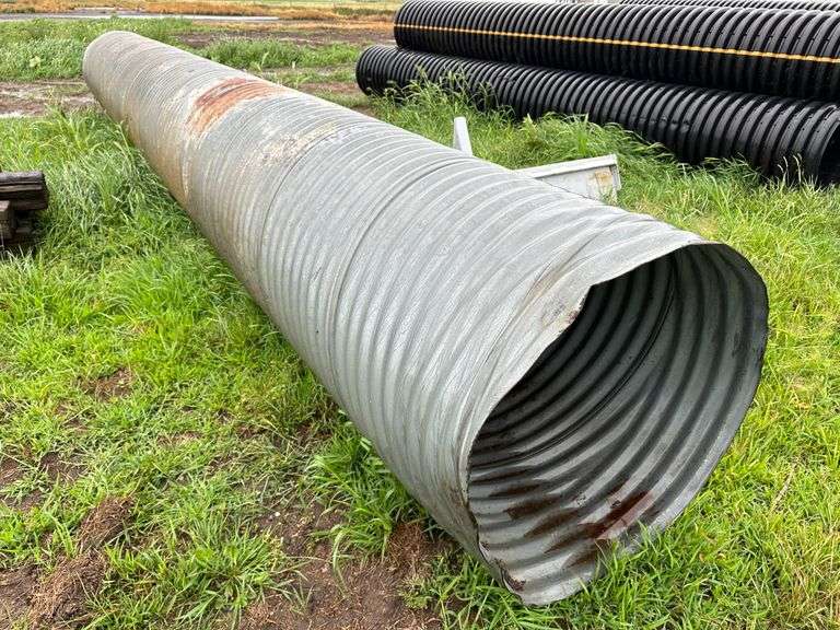 36” Metal Culvert, 26’ Long Fragodt Auction and Real Estate LLC